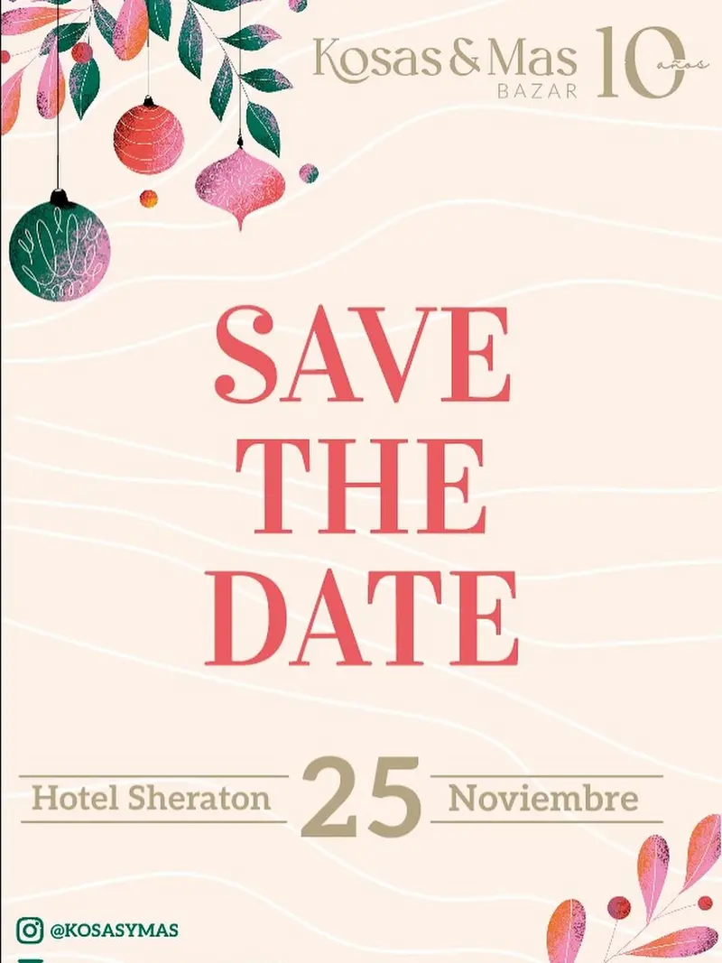 Gran Bazar de Navidad y Día de las Madres de Kosas&MÁS