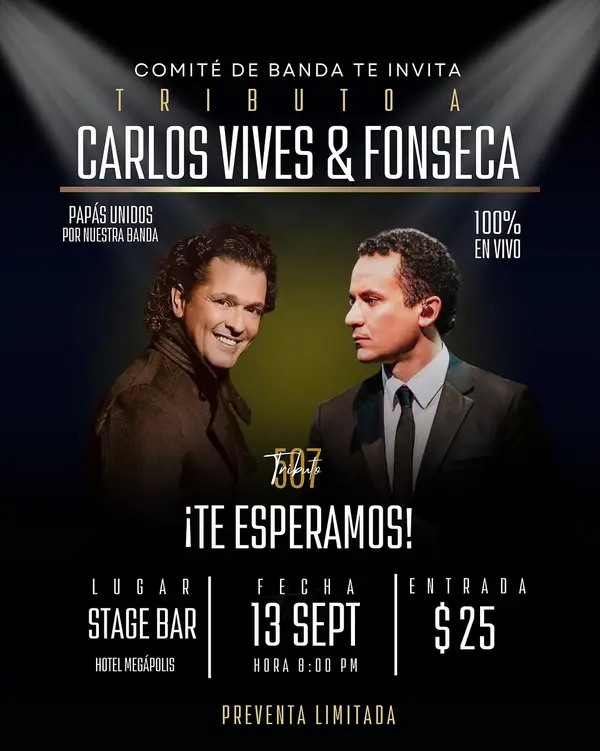 Tributo a Carlos Vives & Fonseca