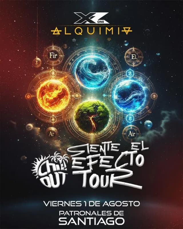 SANTIAGO @chilloutcauseway dice presente el viernes 01 de agosto al xzone