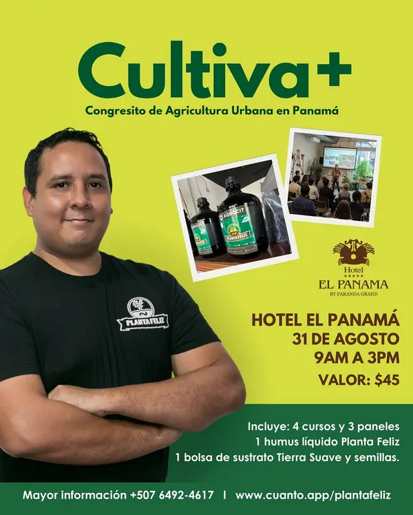 Primer Congresito de Agricultura Urbana en Panamá