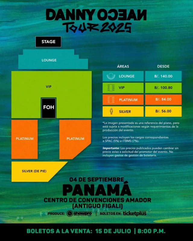 Danny Ocean comienza su gira