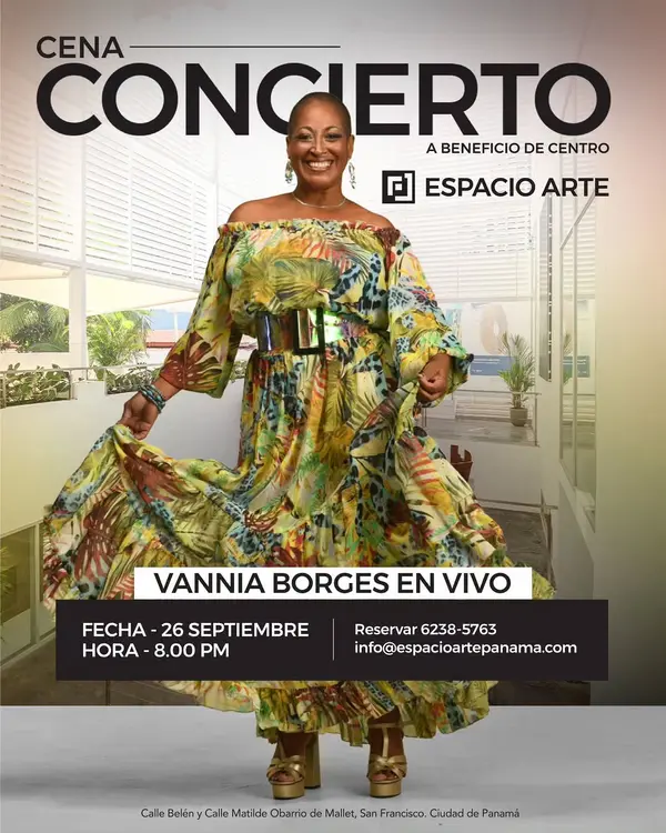 Concierto de Vannia Borges en beneficio de CEA